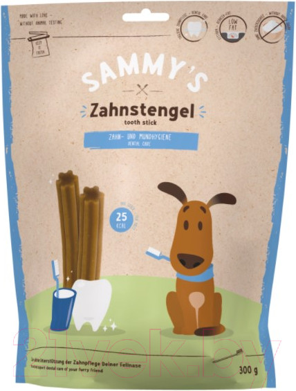 Изображение товара Лакомство для собак Bosch Petfood Sammy's Палочки крепкие зубы / 61100300 (300г)