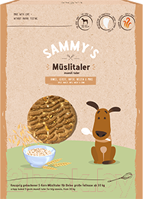 Изображение товара Лакомство для собак Bosch Petfood Sammy's Мюсли Талер печенье / 3432001 (1кг)