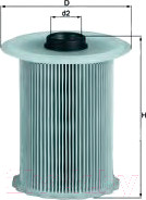 Изображение товара Топливный фильтр Knecht/Mahle KX183D