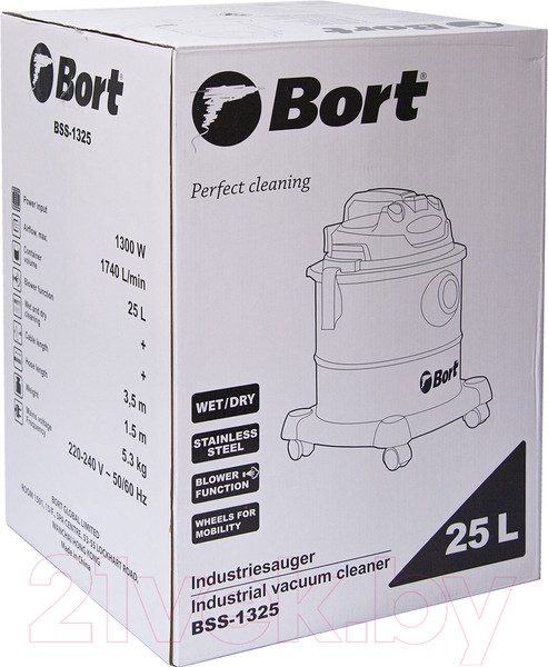 Изображение товара Профессиональный пылесос Bort BSS-1325 (91272218)