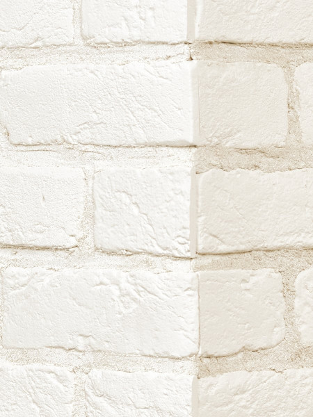 Изображение товара Декоративный камень гипсовый Polinka Кирпич шамотный 0301 (слоновая кость)