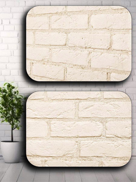 Изображение товара Декоративный камень гипсовый Polinka Кирпич шамотный 0301 (слоновая кость)