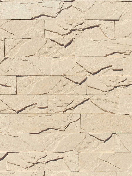 Изображение товара Декоративный камень гипсовый Polinka Кирпичный скол 0802 (бежевый)