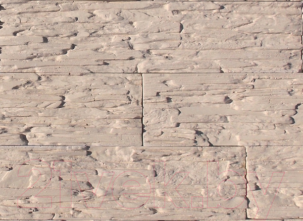 Изображение товара Декоративный камень гипсовый Polinka Сланец саянский 0102 (бежевый)