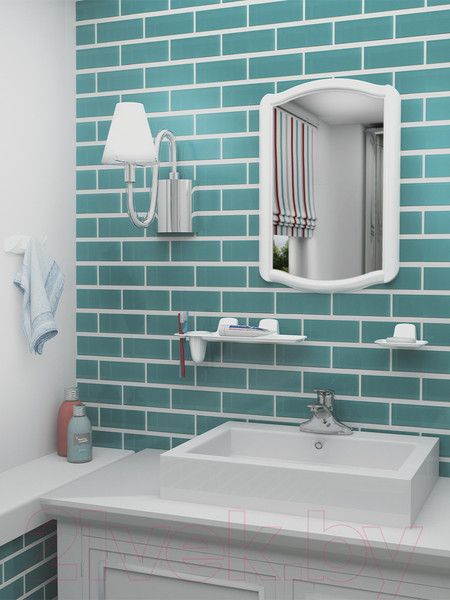 Изображение товара Комплект мебели для ванной Berossi 46 НВ 04601000 (белый)