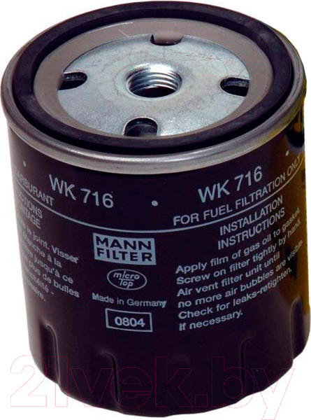 Изображение товара Топливный фильтр Mann-Filter WK716