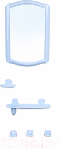 Изображение товара Комплект мебели для ванной Berossi 46 НВ 04608000 (голубой)