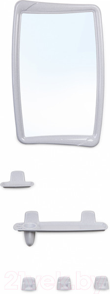 Изображение товара Комплект мебели для ванной Berossi 51 НВ 05104000 (белый мрамор)