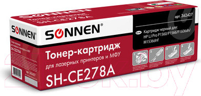 Изображение товара Картридж Sonnen SH-CE278A / 362427