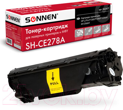 Изображение товара Картридж Sonnen SH-CE278A / 362427