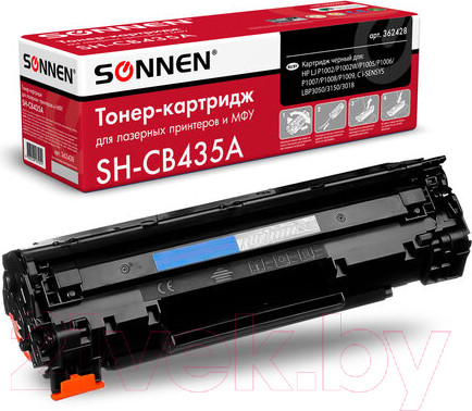 Изображение товара Картридж Sonnen SH-CB435A / 362428