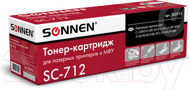 Изображение товара Картридж Sonnen SC-712 / 362913