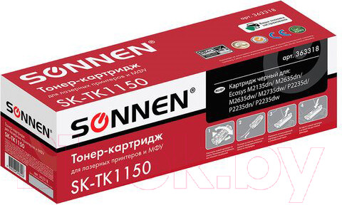 Изображение товара Тонер-картридж Sonnen SK-TK1150 / 363318
