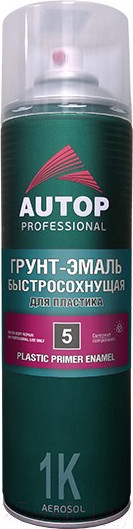 Изображение товара Грунтовка автомобильная Deton Autop Professional Для пластика (650мл, черный)