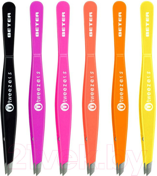 Изображение товара Пинцет косметический Beter Magnetic Tweezers Slanted Tip 