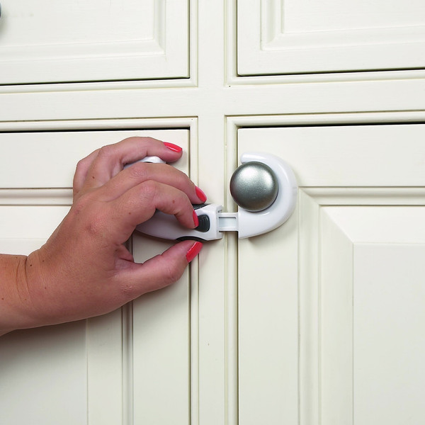 Изображение товара Блокиратор мебельный Clippasafe CL72/1 (белый, 1шт)