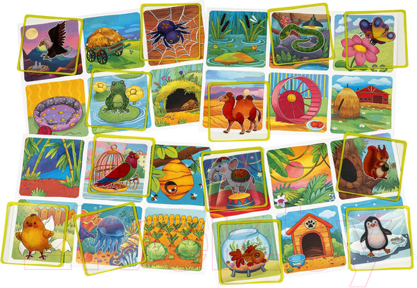 Изображение товара Развивающая игра Айрис-пресс Кто в домике живет? Изучаем животных / 9785811276912