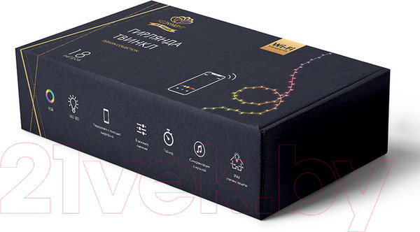 Изображение товара Светодиодная гирлянда Neon-Night Твинкл 245-011 (18м,  мультиколор)