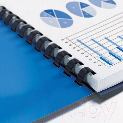 Изображение товара Пружины для переплета Brauberg 25мм / 530928 (50шт, черный)