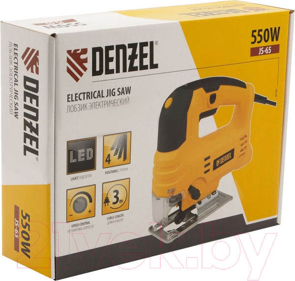 Изображение товара Электролобзик Denzel JS-65 / 27101