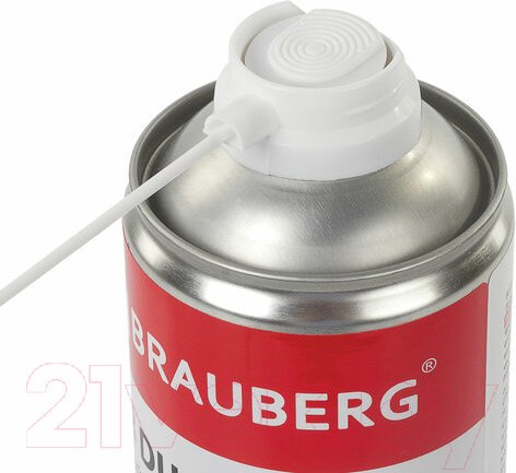Изображение товара Сжатый воздух для чистки техники Brauberg 513317 (1000мл)