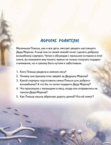 Изображение товара Художественная книга Питер Плюша и новогоднее приключение! Полезные сказки (Федулова А.)