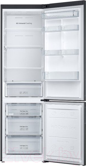 Изображение товара Холодильник с морозильником Samsung RB37A52N0B1/WT
