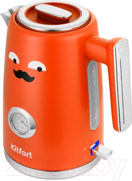 Изображение товара Электрочайник Kitfort KT-6144-3 (красный)