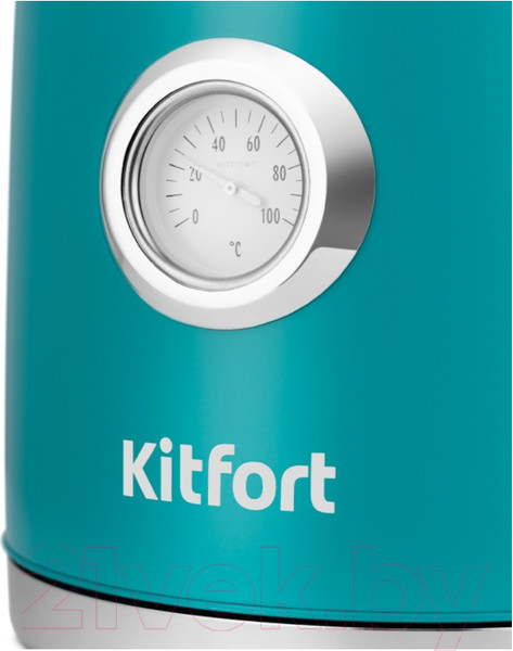 Изображение товара Электрочайник Kitfort KT-6144-2 (темно-бирюзовый)