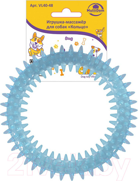 Изображение товара Игрушка для собак Мультидом Кольцо / VL40-48