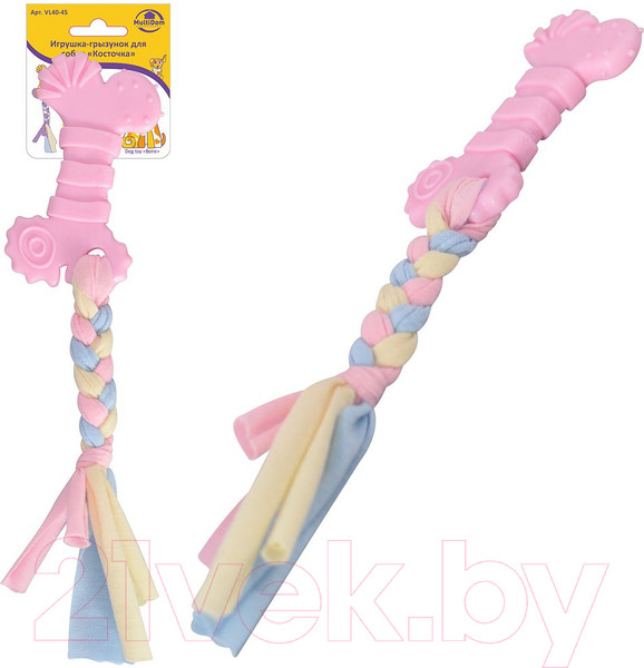 Изображение товара Игрушка для собак Мультидом Косточка / VL40-45