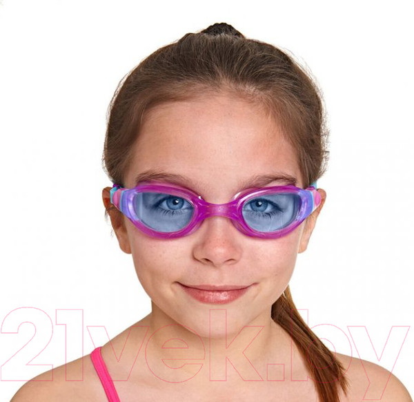 Изображение товара Очки для плавания ZoggS Phantom 2.0 Junior / 305511 (голубой/фиолетовый)