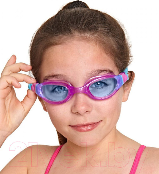 Изображение товара Очки для плавания ZoggS Phantom 2.0 Junior / 305511 (голубой/фиолетовый)