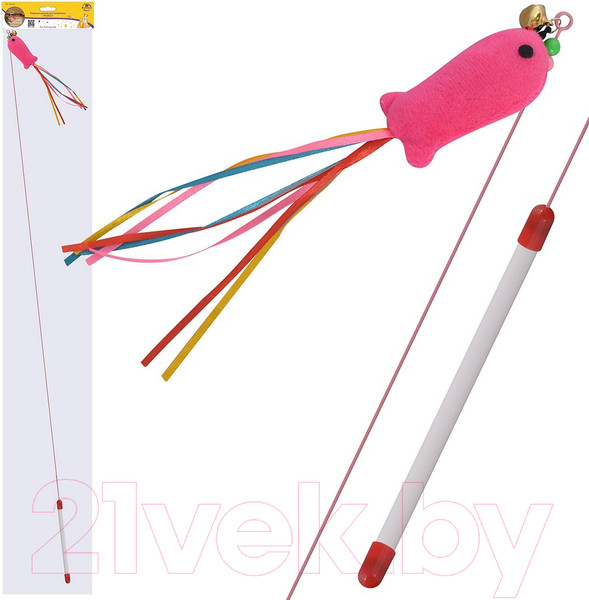 Изображение товара Игрушка для животных Мультидом Рыбка / VL40-105