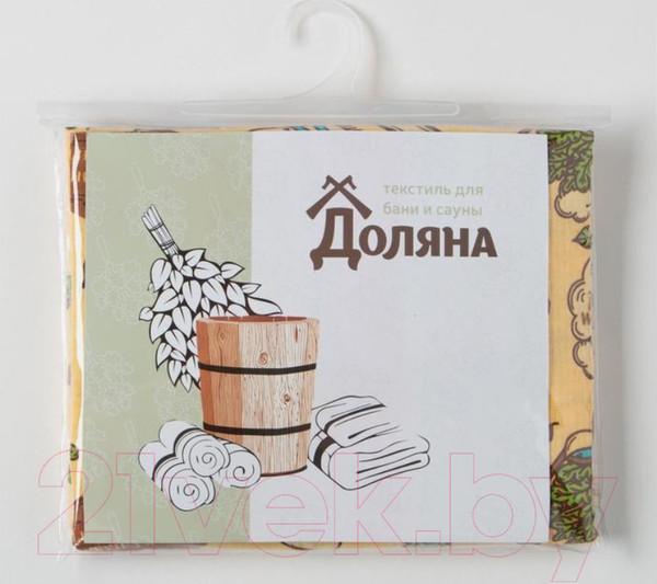 Изображение товара Полотенце Доляна С легким паром Парео 1346680