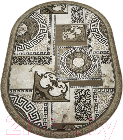 Изображение товара Ковер Белка Лайла Де Люкс Овал 15840 10842 (2x3)