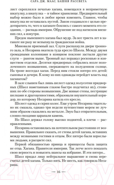 Изображение товара Книга Азбука Башня рассвета (Маас С. Дж.)