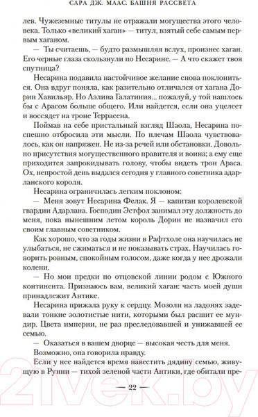 Изображение товара Книга Азбука Башня рассвета (Маас С. Дж.)