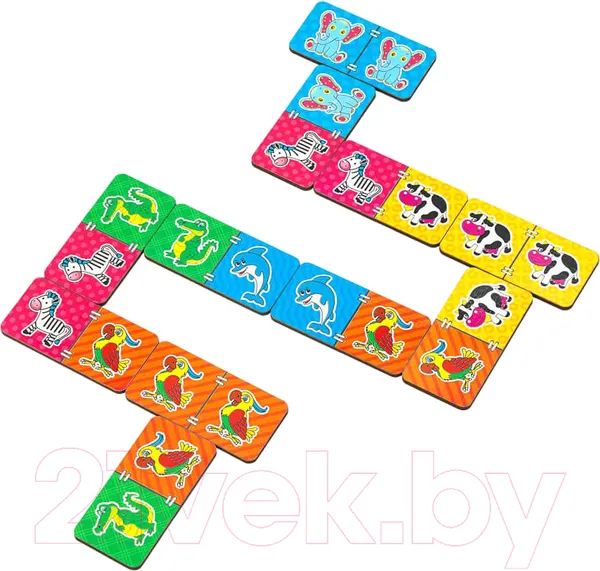 Изображение товара Развивающая игра Alatoys Домино Животные / ДМ07