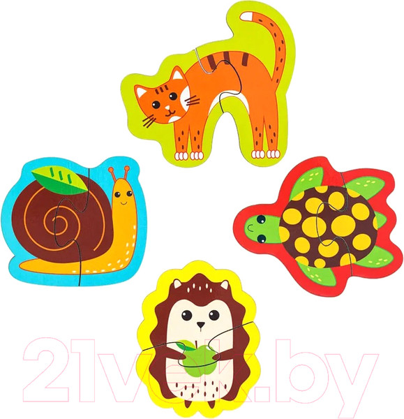 Изображение товара Развивающая игрушка Alatoys Животные / ПЗЛ08