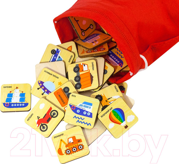 Изображение товара Развивающая игра Alatoys Лото Транспорт / ЛТ13
