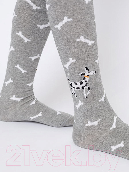 Изображение товара Колготки детские Mark Formelle 700K-1892 (р-р 128-134, серый меланж)
