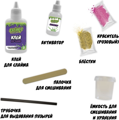 Изображение товара Набор для создания слайма Slime Лаборатория для девочек / SS100-2