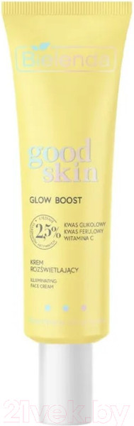 Изображение товара Крем для лица Bielenda Good Skin Glow Boost с гликолевой кислотой витамином С  (50мл)
