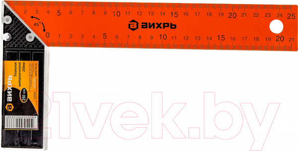 Изображение товара Угольник Вихрь 73/11/3/1