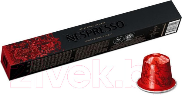 Изображение товара Кофе в капсулах Nespresso Ispirazione Napoli стандарта Nespresso / 43039 (10x5.7г)