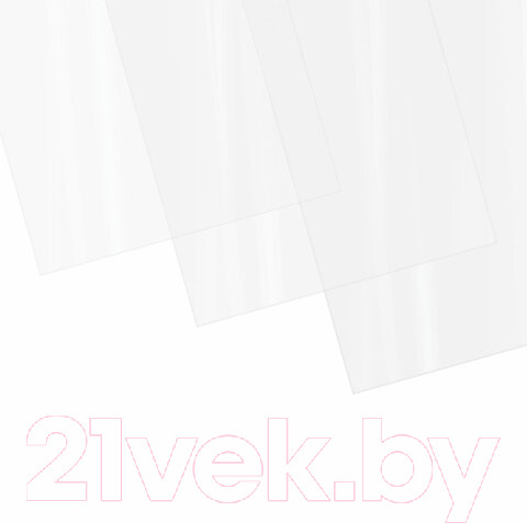 Изображение товара Обложки для переплета Brauberg А4 200мкм / 530829 (100шт, прозрачный)