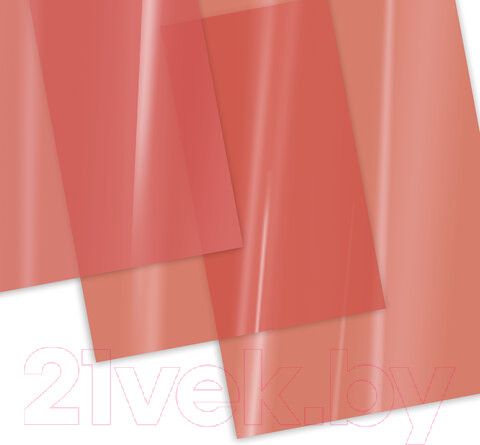 Изображение товара Обложки для переплета Brauberg А4 150мкм / 530937 (100шт, прозрачно-красный)