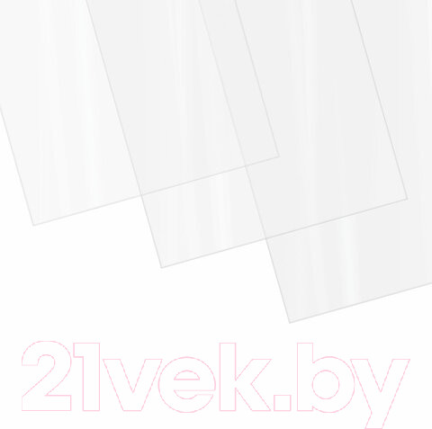 Изображение товара Обложки для переплета Brauberg А3 200мкм / 530936 (100шт, прозрачный)