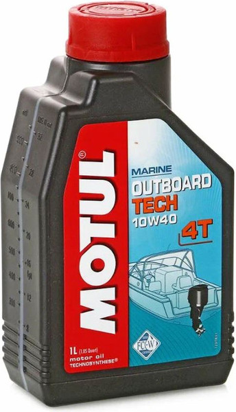 Изображение товара Моторное масло Motul Outboard Tech 4T 10W40 (1л)